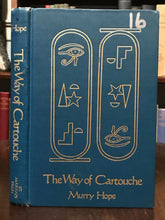 1983 CARTOUCHE TAROT CARDS DECK - WITH 1st Ed BOOK - EGYPTIAN MAGICK DIVINATION