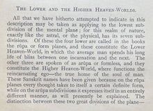 THE DEVACHANIC PLANE - Leadbeater, 1909 - THEOSOPHY, AFTERLIFE, HEAVEN, ANGELS