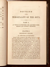 IMMORTALITY OF THE SOUL - Landis - 1st Ed, 1859 - LIFE DEATH SPIRITUALISM SPIRIT