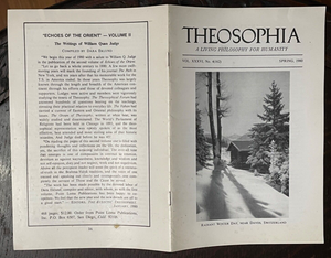 THEOSOPHIA MAGAZINE, Spring 1980 - THEOSOPHICAL Journal, HUMANITY SOUL PATH