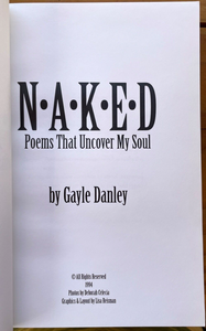 NAKED - Gayle Danley, 1st 1994 - AFRICAN AMERICAN SLAM POETRY - SIGNED