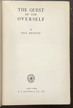 QUEST OF THE OVERSELF - Brunton, 1st 1938 - EASTERN METAPHYSICS SOUL MEDITATION