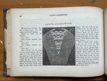 LADIES' COMPLETE GUIDE TO CROCHET, FANCY KNITTING - 1st 1854 - SEWING NEEDLEWORK