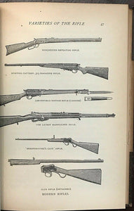 SHARPSHOOTING FOR SPORT AND WAR - Greener, 1st 1900 RIFLES MARKSMAN SHOOTING