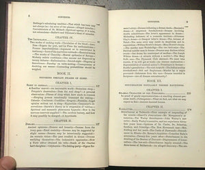 FOOTFALLS ON THE BOUNDARIES OF ANOTHER WORLD - 1871 GHOSTS HAUNTINGS DEMONS