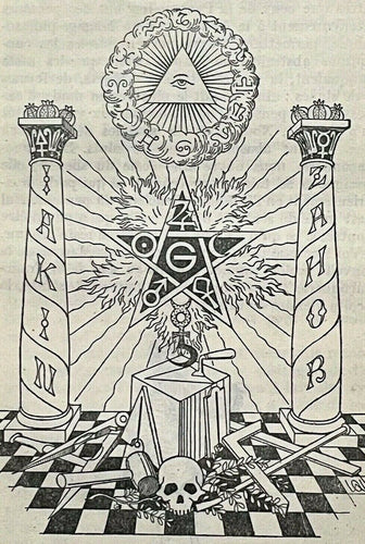 MYSTERES DE L'ART ROYAL - Oswald Wirth, 1st 1932 - MASONIC SYMBOLISM FREEMASONRY