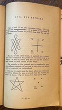 TERRORS OF THE EVIL EYE EXPOSED - Gamache, 1969 TALISMAN GRIMOIRE SORCERY MAGICK