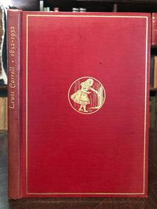 100th ANNIVERSARY CATALOGUE LEWIS CARROLL - Ltd Ed, 1932 ALICE IN WONDERLAND