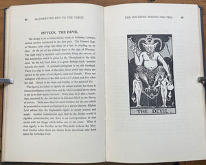 ILLUSTRATED KEY TO THE TAROT - De Laurence, 1st 1918 DIVINATION OCCULT PROPHECY