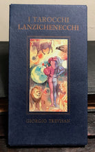 SIGNED - I TAROCCHI LANZICHENECCHI TAROT - GIORGIO TREVISAN, Ltd Ed 157/390 MINT