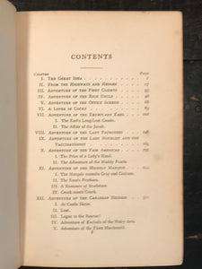 THE DISENTANGLERS - Andrew Lang - 1st Ed, 1902 - SHORT DETECTIVE STORIES