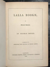 1856 - LALLA ROOKH, An Oriental Romance - THOMAS MOORE - Fine Full Leather