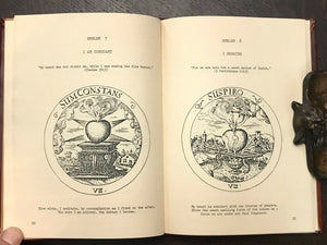 ROSICRUCIAN EMBLEMS OF DANIEL CRAMER - McLean, Ltd Signed Ed 1980 - ROSY CROSS