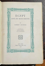 EGYPT AND ITS MONUMENTS - 1st, 1908 - ANCIENT EGYPT TEMPLES HISTORY ILLUSTRATED