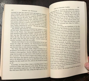 SATANISM AND WITCHCRAFT MEDIEVAL SUPERSTITION - Michelet, 1963 WITCH PERSECUTION