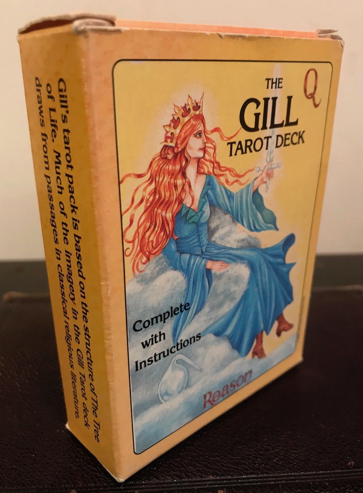 THE GILL TAROT DECK - E.J. GILL - U.S. Games Systems, 1990, RARE