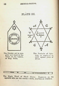 1925 CRYSTAL GAZING - HYPNOTISM TELEPATHY OCCULT DIVINATION FORTUNE TELLING