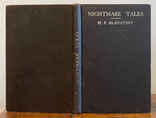 NIGHTMARE TALES - H.P. Blavatsky, 1st 1892 - GOTHIC HORROR OCCULT SHORT STORIES