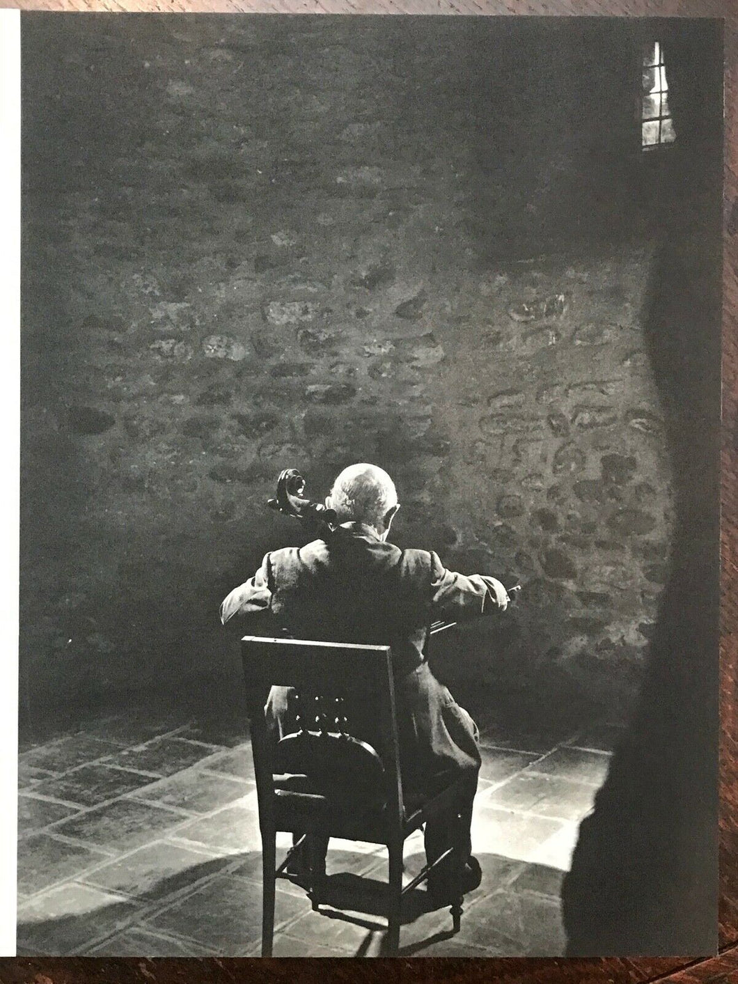 YOUSUF KARSH Photogravure Portrait Art Photo Print, 1960s - PABLO CASALS