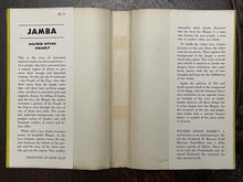 JAMBA - Hambly, 1st 1947 - AFRICAN SLAVE IVORY TRADE INDIGENOUS NATIVE PEOPLES