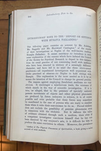 1909 SOCIETY FOR PSYCHICAL RESEARCH - SPIRITS SOUL AFTERLIFE PSYCHIC MEDIUMS