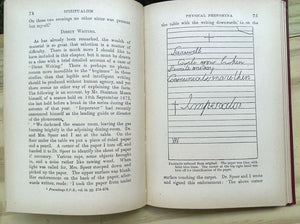 PSYCHIC PHENOMENA - 1st 1909 SPIRITUALISM TELEKINESIS PSYCHIC AUTOMATIC WRITING