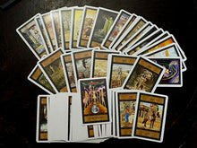 ANCIENT EGYPTIAN TAROT - Barrett, 1st 1994 - DIVINATION, Complete OOP CARDS BOOK
