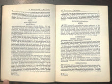 PHYSICIAN'S MANUAL OF VACCINE THERAPY - 1st 1924 VACCINATION INFECTIOUS DISEASES