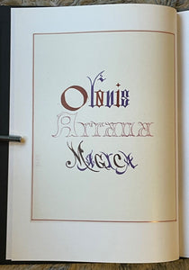 CLAVIS ARCANA MAGICA - Frederick Hockley, 1st & Ltd Ed, 2012 - MAGICK NECROMANCY