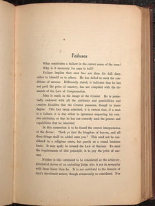 R.S. CLYMER - THE DIVINE LAW MASTERSHIP, 1st 1922, THEOSOPHY ALCHEMY ROSICRUCIAN