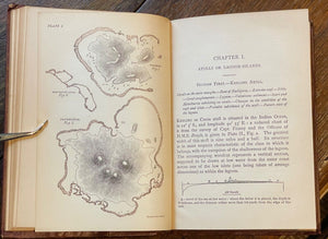 ON THE STRUCTURE & DISTRIBUTION OF CORAL REEFS - Charles Darwin, 1890 - ATOLLS