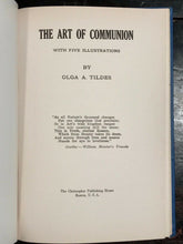 THE ART OF COMMUNION - Tildes, 1st Ed 1945 - GHOSTS SPIRITS PSYCHIC SCIENCE