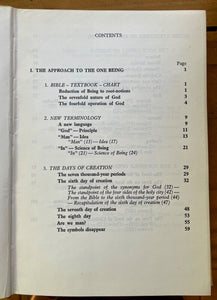 FOUR LEVELS OF SPIRITUAL CONSCIOUSNESS - Kappeler, 1st 1970 - CHRISTIAN SCIENCE