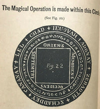 6th AND 7th BOOKS OF MOSES, MAGICAL SPIRIT ART - GRIMOIRE MAGICK 1920s Scarce Ed