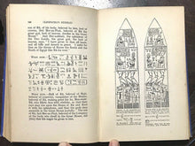 CLEOPATRA'S NEEDLE & OTHER EGYPTIAN OBELISKS - Budge, 1st 1926 - ANCIENT EGYPT