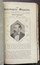 ASTROLOGER'S MAGAZINE - Vol. 4, 1893-94 ALAN LEO, Entire FIRST ISSUE of Journals