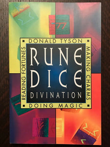 RUNE DICE DIVINATION - Tyson, 1st 1997 - MAGICK CHARMS FORTUNETELLING DIVINATION