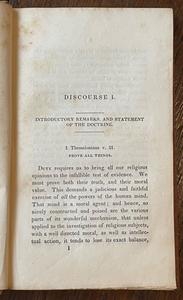 DISCOURSES ON THE NATURE (ETC) OF DOCTRINE OF THE TRINITY - 1st 1834 - SERMONS