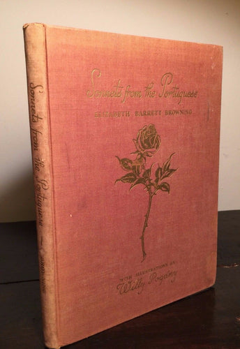 SONNETS FROM THE PORTUGUESE, E. Browning, Illus W. POGANY Tipped in Plates, 1945