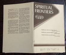 SPIRITUAL FRONTIERS MAGAZINE - Fall 1980 - CHRISTIAN MYSTICISM, JESUS, AFTERLIFE