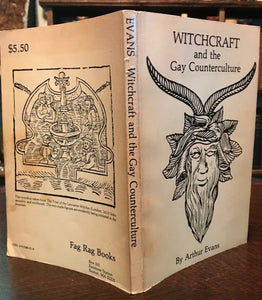 WITCHCRAFT AND THE GAY COUNTERCULTURE - Evans, 1978 - OCCULT WICCA GAY LGBT