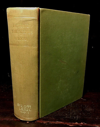 BEFORE THE FOOTLIGHTS AND BEHIND THE SCENES, Olive Logan 1870 SHOW BUSINESS