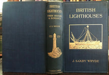 BRITISH LIGHTHOUSES - Wryde, 1st Ed 1913 - SEAFARING SEA MARKS SHIPS MARINER