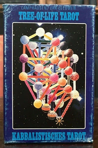 TREE OF LIFE KABBALAH TAROT - 1st 1983 - JUDAISM MYSTICISM TAROT CARDS DECK