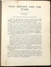 YOUR DESTINY AND THE STARS - 1st, 1915 - OCCULT ASTROLOGY DIVINATION HOROSCOPE