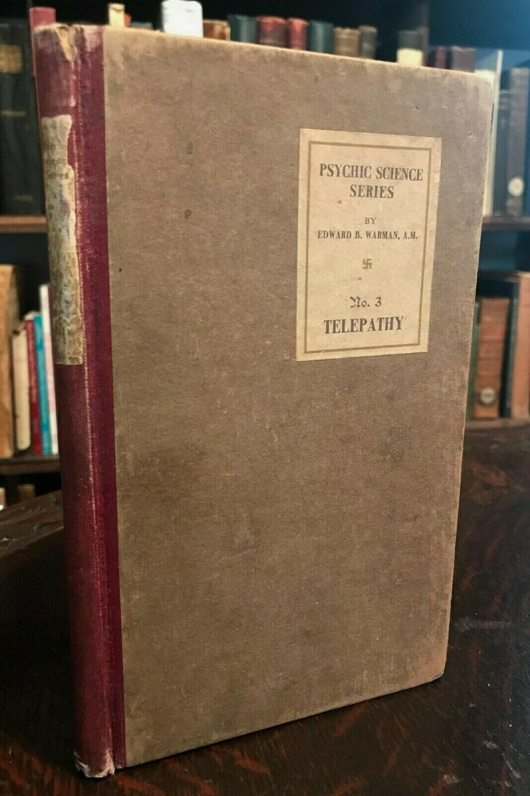 TELEPATHY - PSYCHIC SCIENCE SERIES - Warman, 1910 - MIND READING, DIVINATION