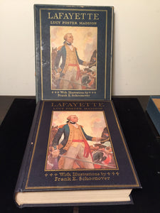 LAFAYETTE Lucy F. Madison, Illustrations F. Schoonover, 1st/1st 1921 HC w/ BOX