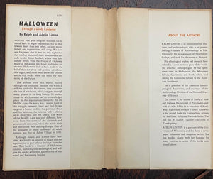 HALLOWEEN THROUGH TWENTY CENTURIES - Linton, 1st 1950 - PAGAN ORIGINS - SIGNED
