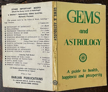 GEMS & ASTROLOGY: HEALTH, HAPPINESS & PROSPERITY - 1989 STONES MEANINGS OCCULT