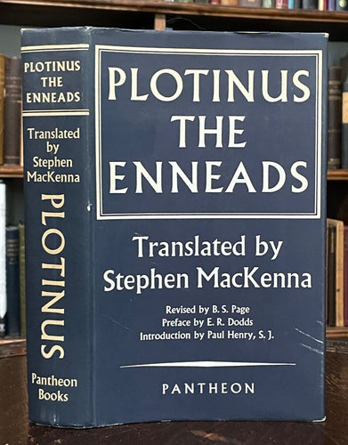 PLOTINUS THE ENNEADS - MacKenna, 1969 - ANCIENT GREEK PHILOSOPHY